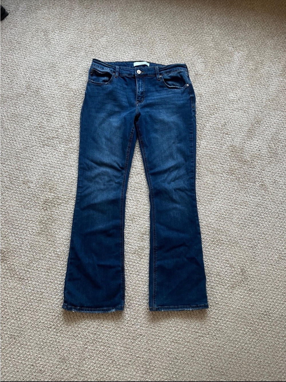 KanCan Dark Blue Boot Cut Jeans